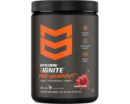 MTN OPS&reg; Ignite� 16.1 oz. Pre-Workout - Cherry Bomb