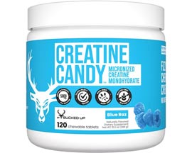 BUCKED UP&reg; 24 Servings Creatine Candy - Blue Raz