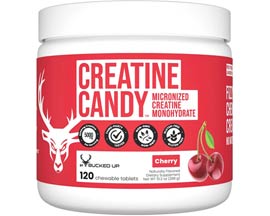 BUCKED UP&reg; 24 Servings Creatine Candy - Cherry