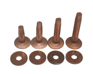 Clendenin Bros® Assorted Rivets & Burrs - Copper