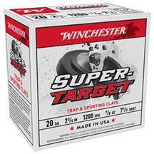 Winchester&reg; Super Target 20 GA 2 3/4" 7.5 shot