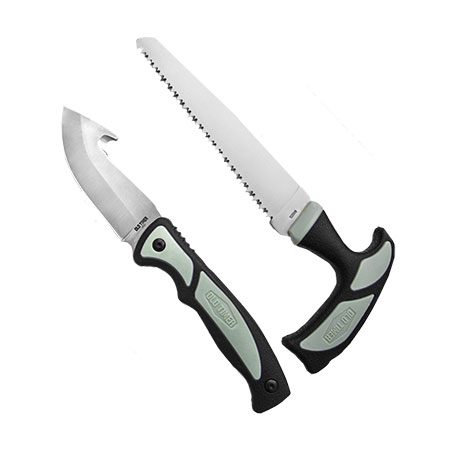 Old Timer&reg; Trail Boss Hunt/Fish Fixed Blade Knife Combo Set