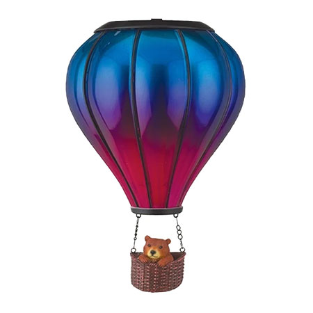 Regal&reg; Hot Air Balloon Sconce - Blue Pink
