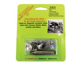 C.S. Osborne® No. 24 Economic Snap Fastener Kit - Nickel