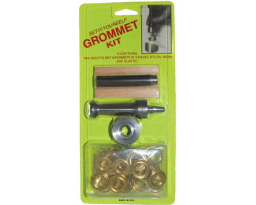 C.S. Osborne® Set-It-Yourself™ Grommet Kit - Brass