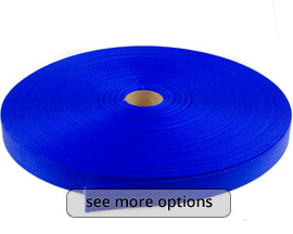 1" Royal Blue Nylon Webbing - Sold per Foot