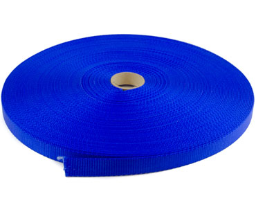 3/4" Royal Blue Nylon Webbing - Sold per Foot