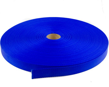 1" Royal Blue Nylon Webbing - Sold per Foot