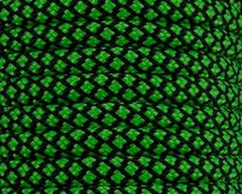 S&E Brand® Neon Green Diamonds 550 Paracord - 100 Feet