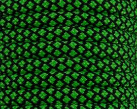 S&E Brand® Neon Green Diamonds 550 Paracord - 100 Feet