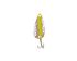Hammered Nickel Chartreuse Strip