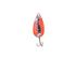 Hammered Nickel Flame Red Outsid