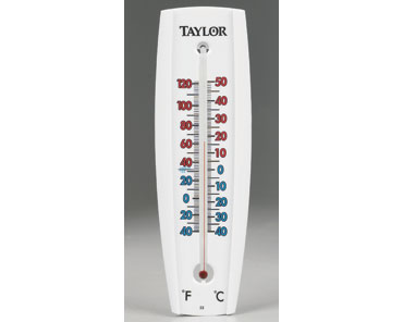 Taylor Elements Wall Thermometer - White