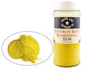 Smith & Edwards Saffron Rice Seasoning - 10 oz