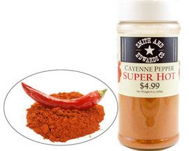 Smith & Edwards Cayenne Super Hot Pepper- 6 oz