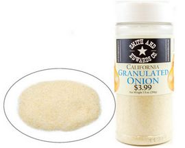 Smith & Edwards® Granulated California Onion 7.5oz