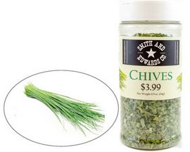 Smith & Edwards® Chives - Chopped .04oz