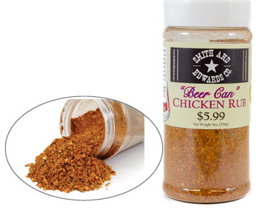 Smith & Edwards Beer Can Chicken Rub - 9 oz
