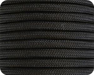 S&E Brand® Black 550 Paracord - 100 Feet