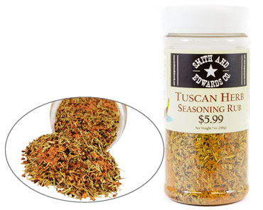 Smith & Edwards® Tuscan Herb Seasoning Rub