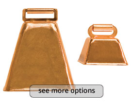 Copper Cow Bell