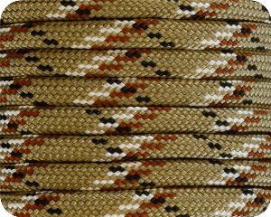 S&E Brand® Desert Camo 550 Paracord - 100 Feet