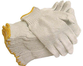 Minnesota Glove Co. Cotton/Poly Blend Knitted Glove - Large