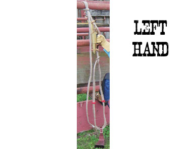 Barstow Jr. Calf Riding Rope - Left Hand