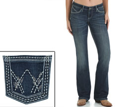 Wrangler® Women's Shiloh Cowgirl Cut Ultimate Riding Jean