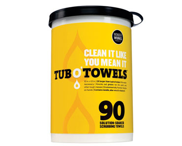 Tub O' Towels - 90 Pack