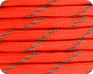 Neon Orange with Reflector 550 Paracord - 100 Feet
