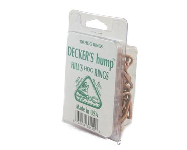 Decker Manufacturing® Decker's Hump Hill's 100-count Hog Rings