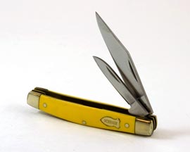 Old Timer® Middleman Jack Pocket Knife - Yellow