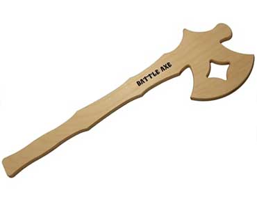 Battle Axe Wooden Toy