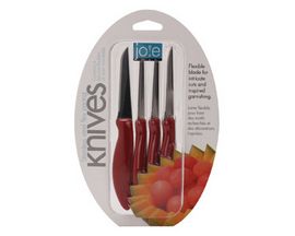 Joie® Stainless Steel Flex Paring Knives - 4 pack