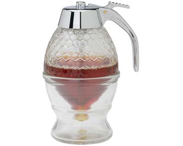 Mrs. Anderson's® Glass Honeycomb Syrup Dispenser