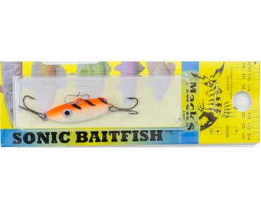 Get your Mack's Lure 1/10 Sonic Baitfish - Glow Orange at Smith & Edwards!