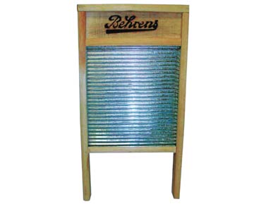 Behren's Large Galvanized Washboard