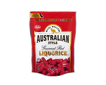 Wiley Wallaby® Australian Style 10 oz. Gourmet Liquorice Bites - Red