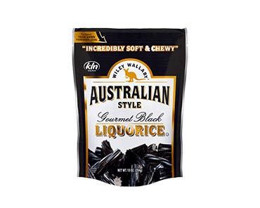 Wiley Wallaby® Australian Style 10 oz. Gourmet Liquorice Bites - Black