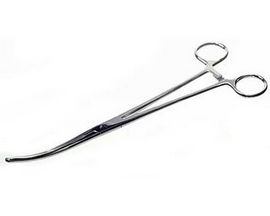 Sona Enterprises® 10 in. Curved Forceps