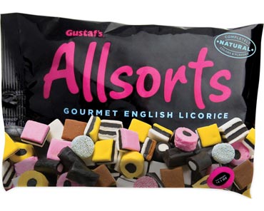 Gustaf's® Allsorts 14.1 oz. Gourmet English Licorice Bites