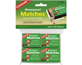 Coghlan's® Waterproof Matches - 160 count
