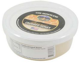 Cox 12oz Vanilla Creamed Utah Honey Tub