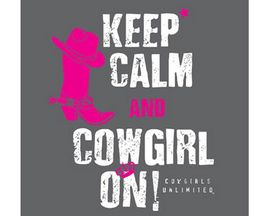 Cowgirls Unlimited "Cowgirl On" Girls' T-Shirt