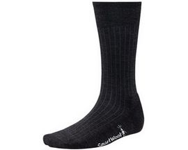 SmartWool Men's Charcoal New Classic Rib Socks