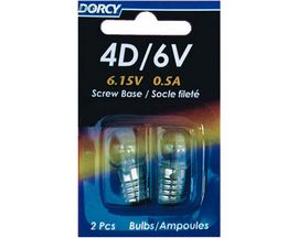 Dorcy® 6V/4D Incandescent Flashlight Replacement Bulb