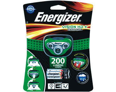 Energizer® Vision HD + 200 Lumen Headlamp