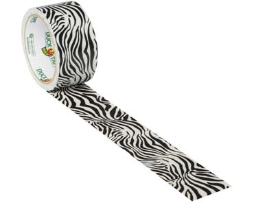 Duck Brand® Zebra Print Duct Tape