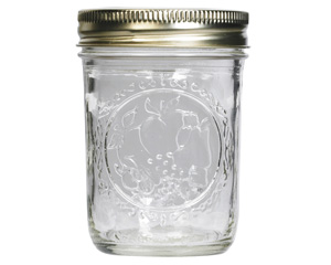 Ball® 1/2 Pint Regular Mouth Mason Jars - Box of 12